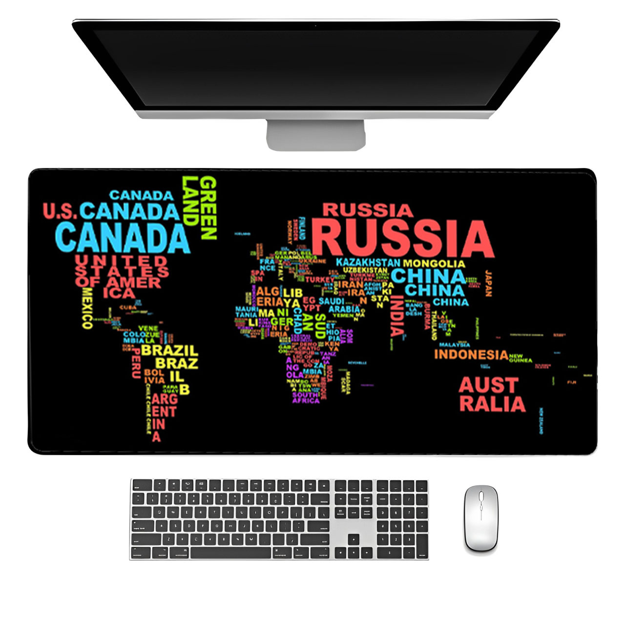 Gaming Keyboard Name - 英語の国名表、ショートカットキー、マウスパッド、キーボードソフトウェア、ゲーミングデスクマット、ゴム製プロテクター、オフィス用品