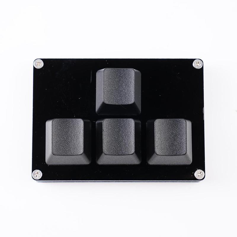 Gaming Keyboard Mini Mechanical - 4 キーミニキーボード方向矢印キーパッド上下左右 DIY カスタムプログラミングショートカット USB メカニカルキーパッド白