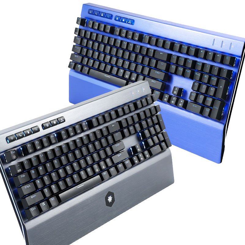 Keyboard Gaming Blue Switch - HEXGEARS GK739 ホットスワップ対応デザイン キーボード ゲーミング Kailhボックススイッチ