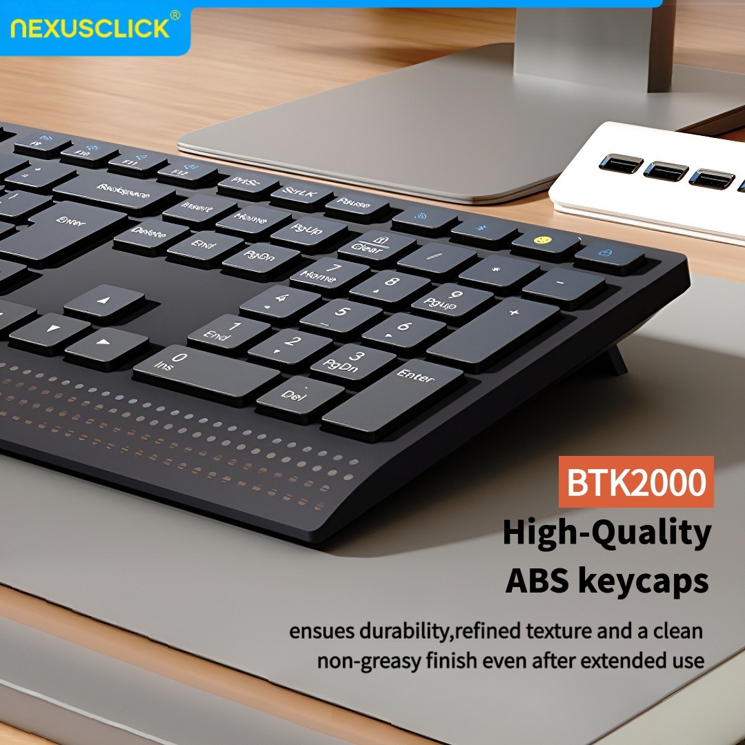 NexusClick ロシア語/英語レイアウト 静音ワイヤレ - Gaming Keyboard That Is Quiet のレビューと価格