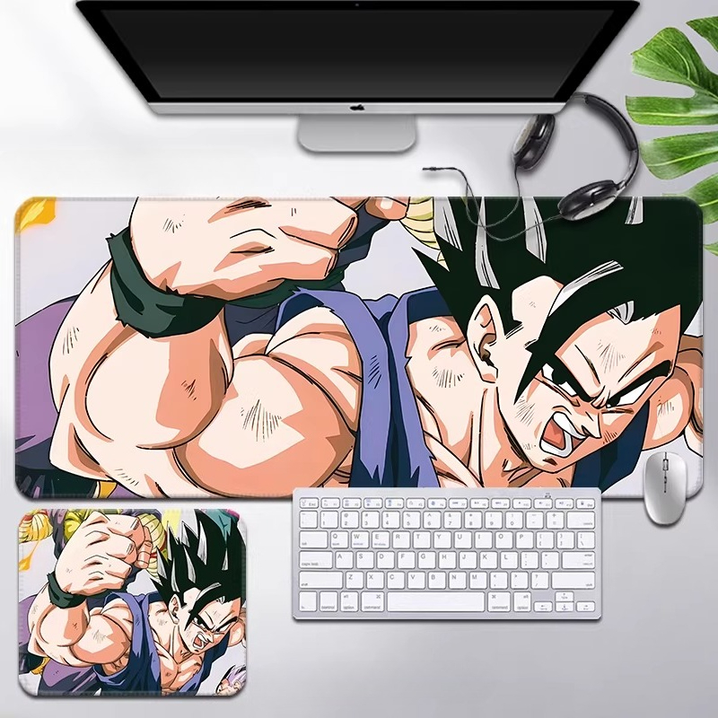 漫画 HD プリントドラゴンボールレザーマウスパッド孫悟空ス - Gaming Keyboard And Mouse Pad のレビューと価格
