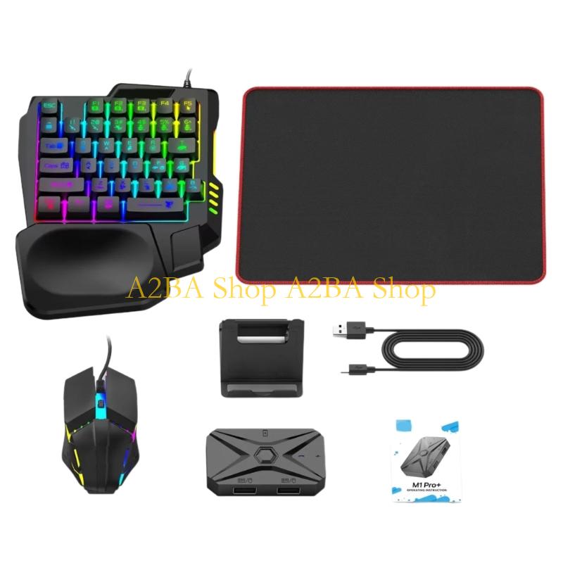 A2BA ワイヤレスモバイルキーボードマウスコンバータ電話ゲ - Gaming Keyboard And Mouse Converter For Mobile のレビューと価格