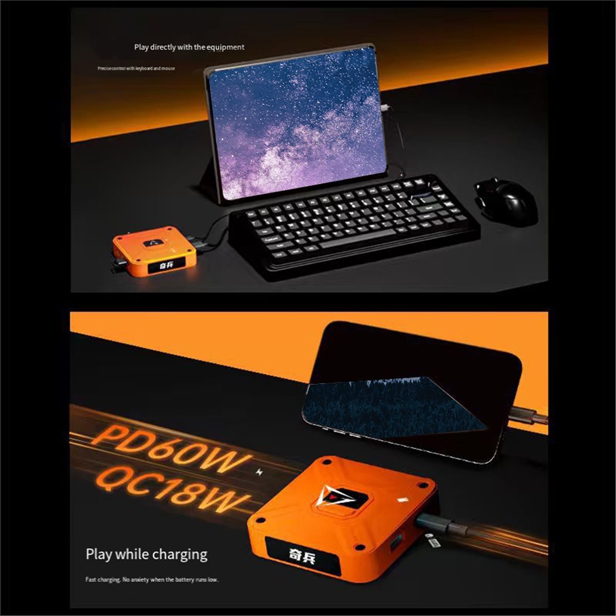 AX360M キーボードとマウスアダプター IOS/NSコン - Gaming Keyboard And Mouse Converter For Mobile のレビューと価格