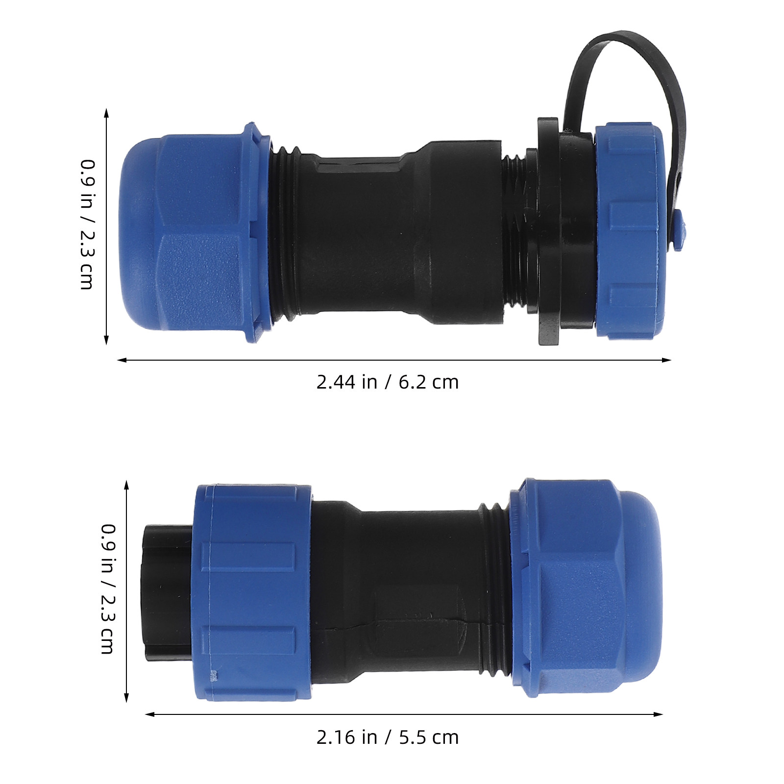 航空用防水円形コネクタキット 3ピン オス・メス プラグソケ - Aviator Connector Kit のレビューと価格