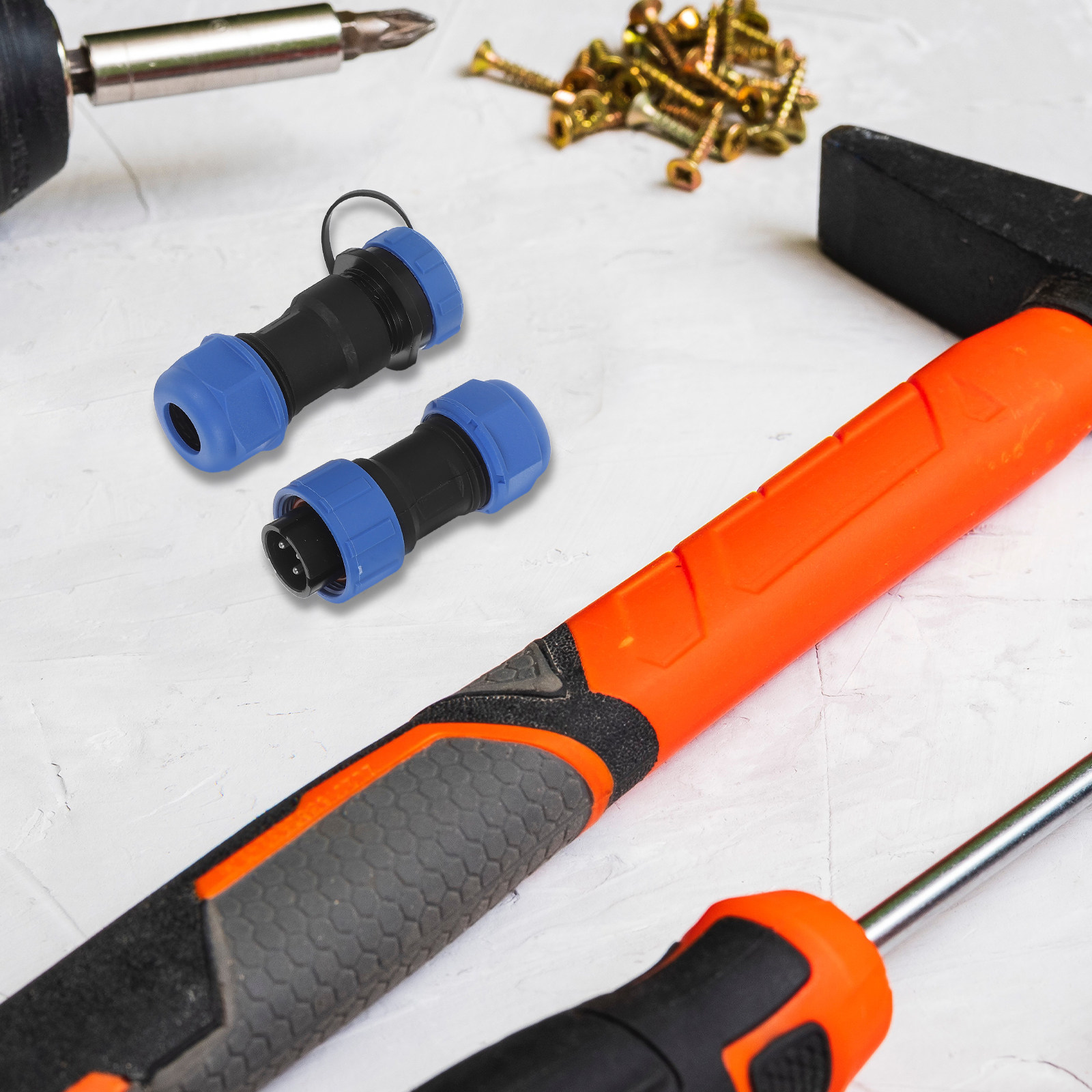 航空用防水円形コネクタキット 3ピン オス・メスプラグソケッ - Aviator Connector Kit のレビューと価格