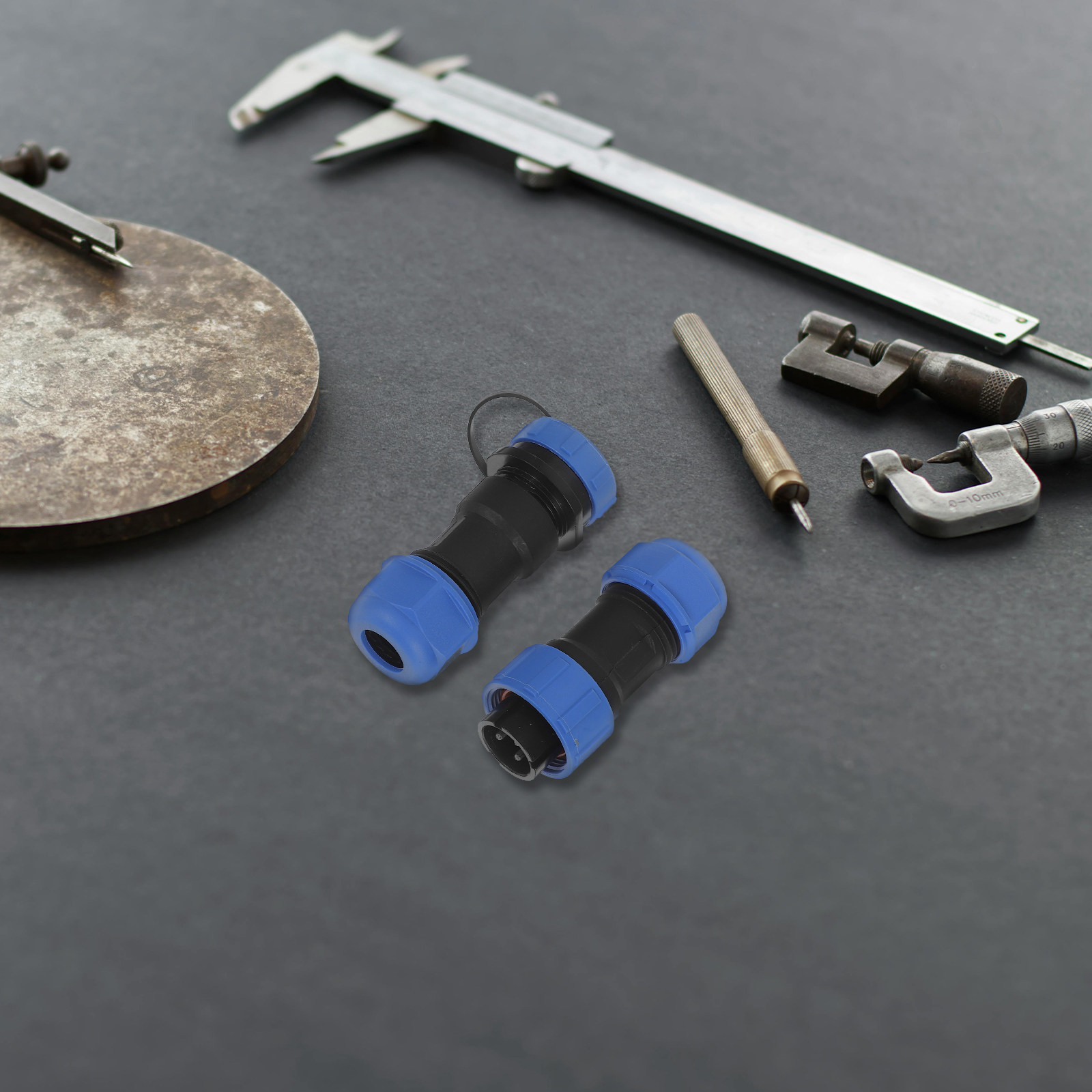 航空用防水円形コネクタキット 3ピン オス・メスプラグソケッ - Aviator Connector Kit のレビューと価格