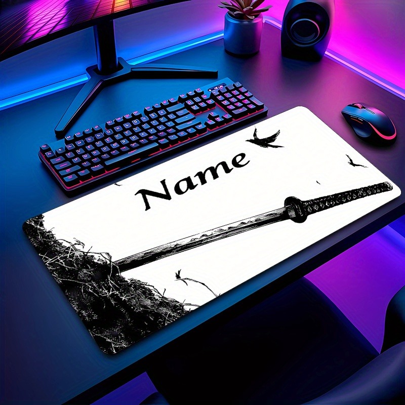 放浪者テーマカスタム名デスクパッド、滑り止めゴムベース高精細 - Gaming Keyboard Name のレビューと価格