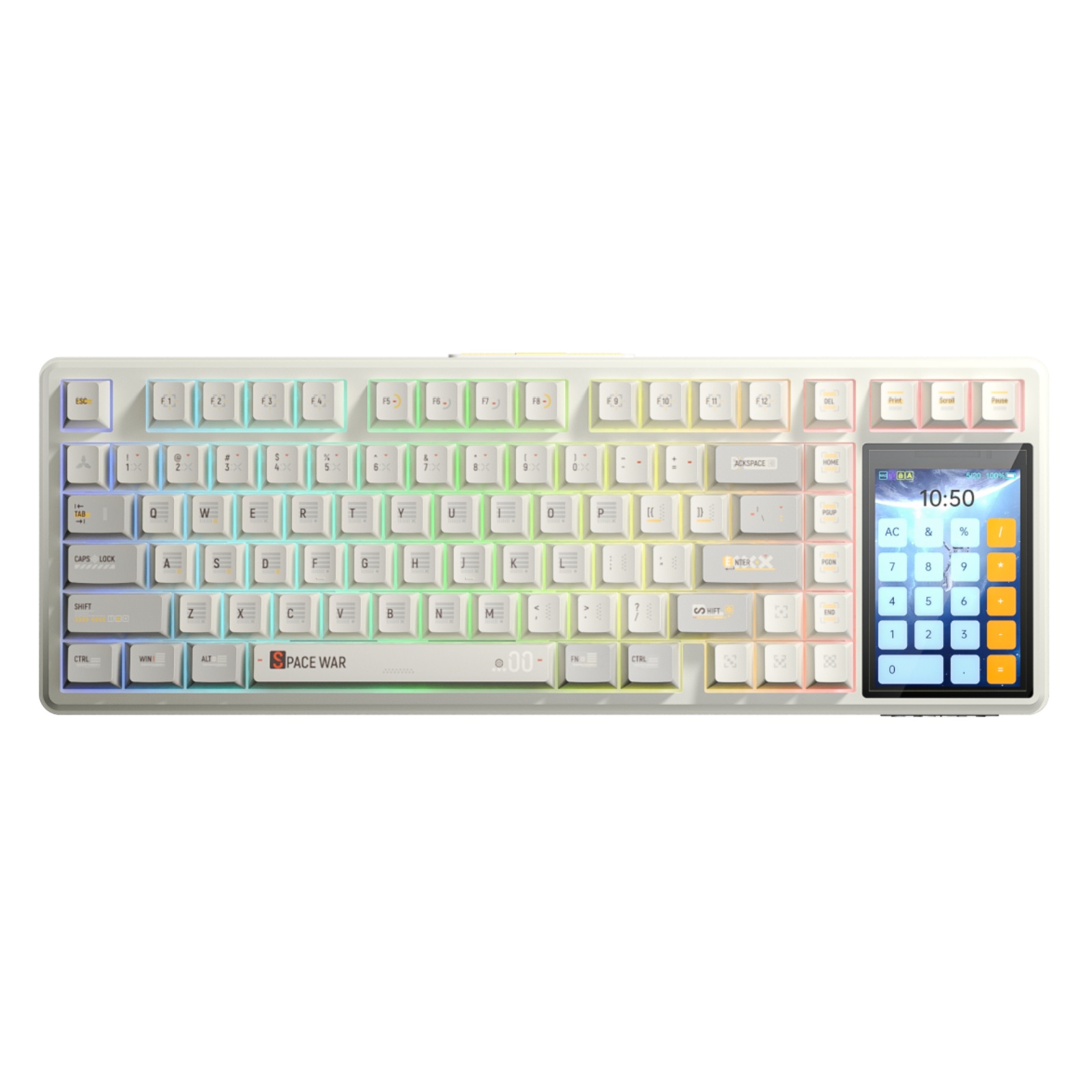 AULA L99 75%レイアウト ホットスワップ対応 ガス - Gaming Keyboard Types のレビューと価格