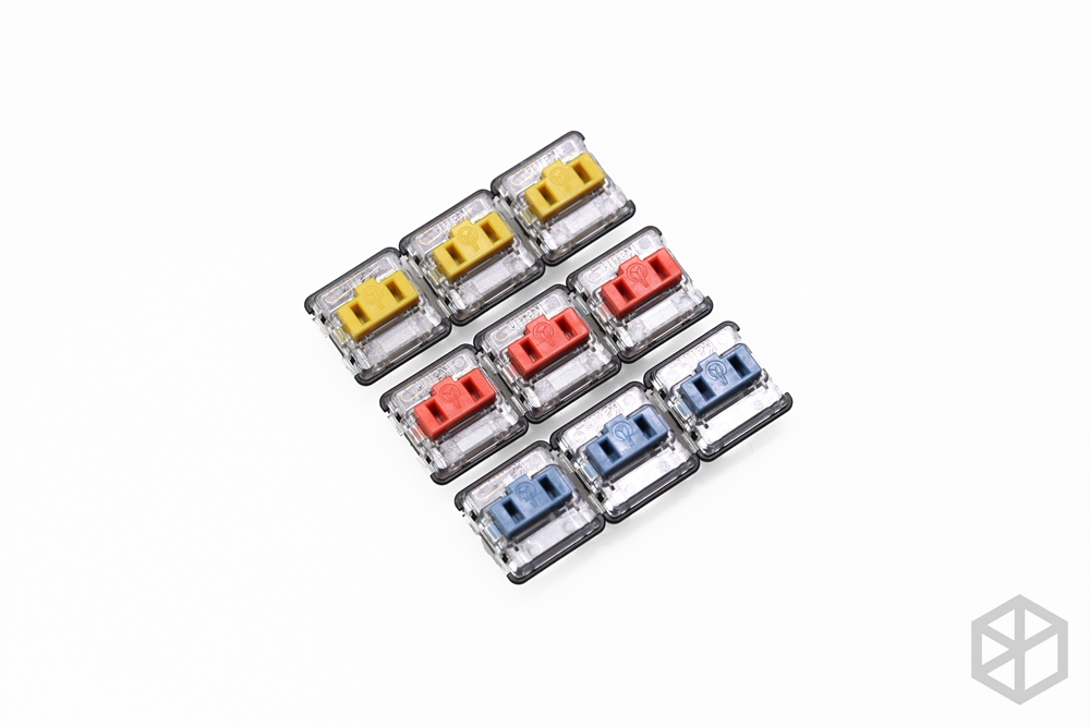 Kailhロープロファイルchocスイッチハーフハイ超薄型r - Keyboard Gaming Blue Switch のレビューと価格