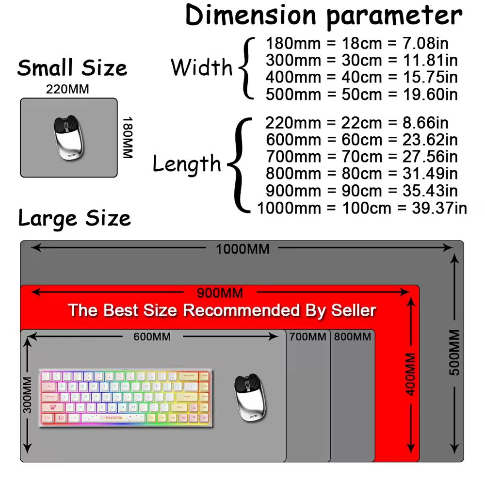 あなたの名前入りマウスパッド デスクマウスパッド かわいいH - Gaming Keyboard Name のレビューと価格