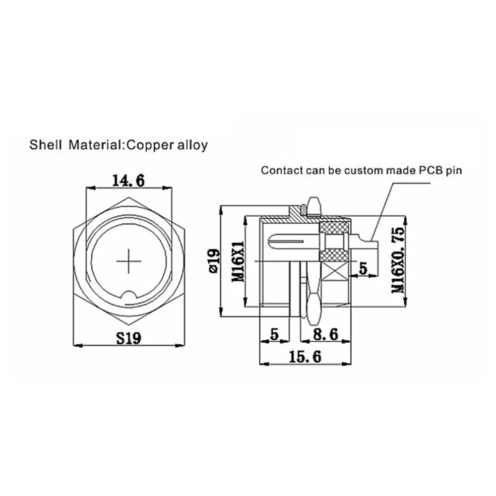 GX16 16mm丸型航空プラグソケット 2/3/4/5/6 - Aviator Connector Kit のレビューと価格