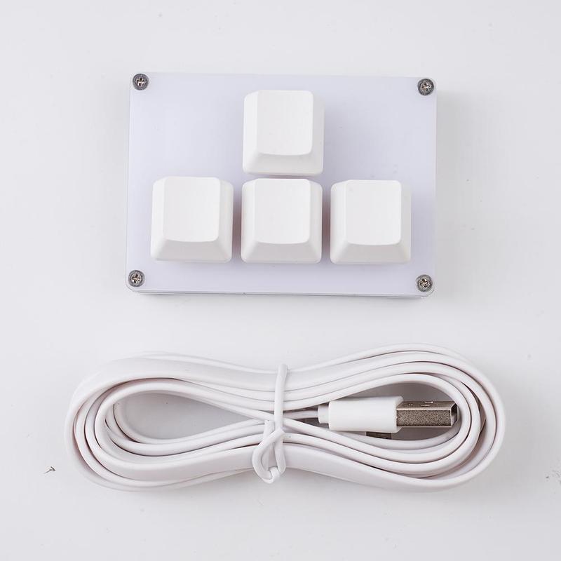 4 キーミニキーボード方向矢印キーパッド上下左右 DIY カ - Gaming Keyboard Mini Mechanical のレビューと価格
