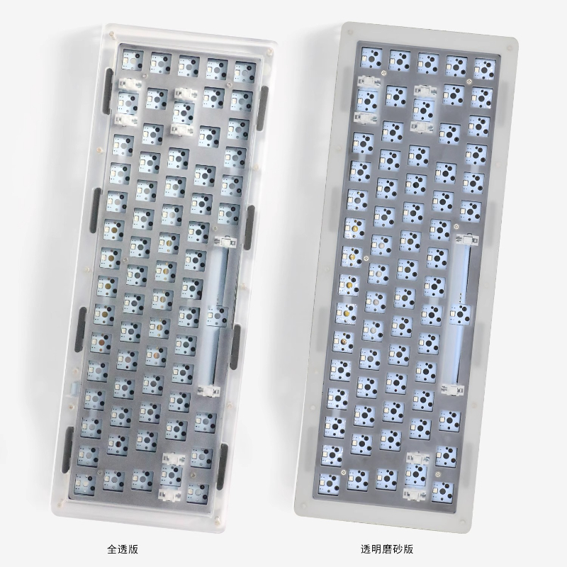 Acr 68Pro アクリル透明メカニカルキーボードキットカ - Gaming Keyboard Extension のレビューと価格