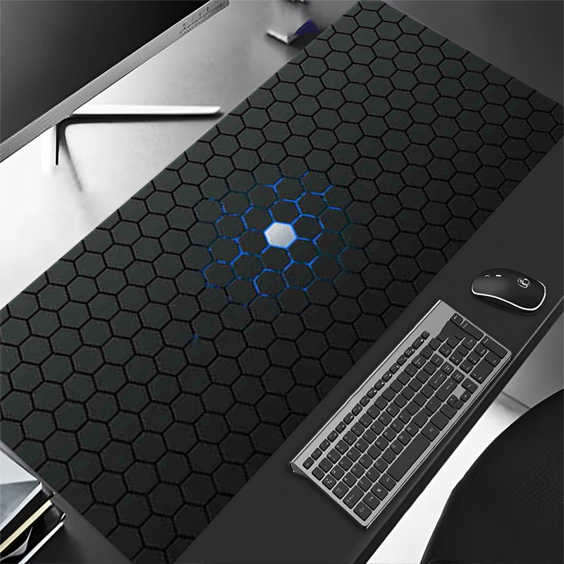 六角大型ゲーミングマウスパッド長方形 XXL 900 × 4 - Gaming Keyboard And Mouse Pad のレビューと価格