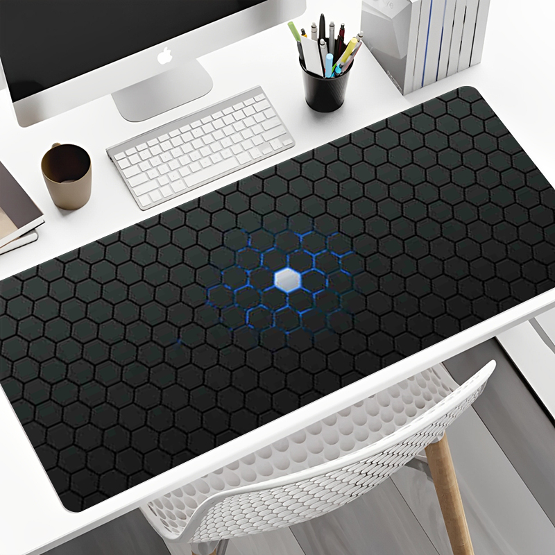 六角大型ゲーミングマウスパッド長方形 XXL 900 × 4 - Gaming Keyboard And Mouse Pad のレビューと価格