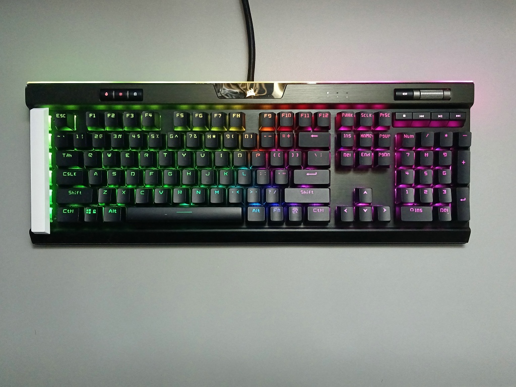 Corsair-pbt透明キーキャップ,k70,k65,k6 - Gaming Keyboard Corsair のレビューと価格