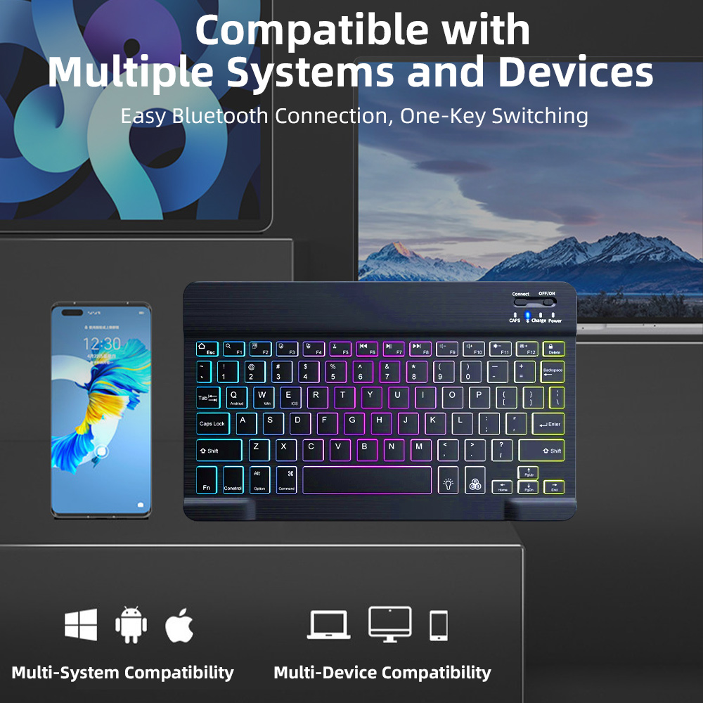 2026 バックライト付き Bluetooth キーボード  - Gaming Keyboard Types のレビューと価格