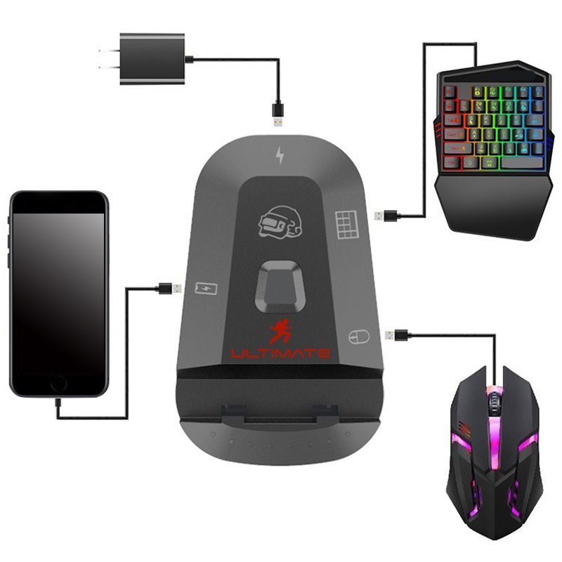 B03B-PUBG モバイル ゲームパッド コントローラー  - Gaming Keyboard And Mouse Converter For Mobile のレビューと価格