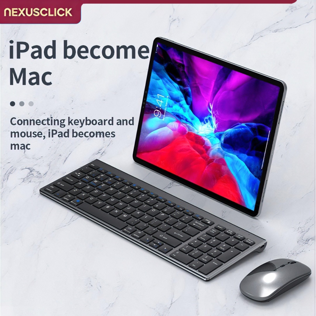 NexusClick ワイヤレス キーボード マウス コンボ - Gaming Keyboard That Is Quiet のレビューと価格