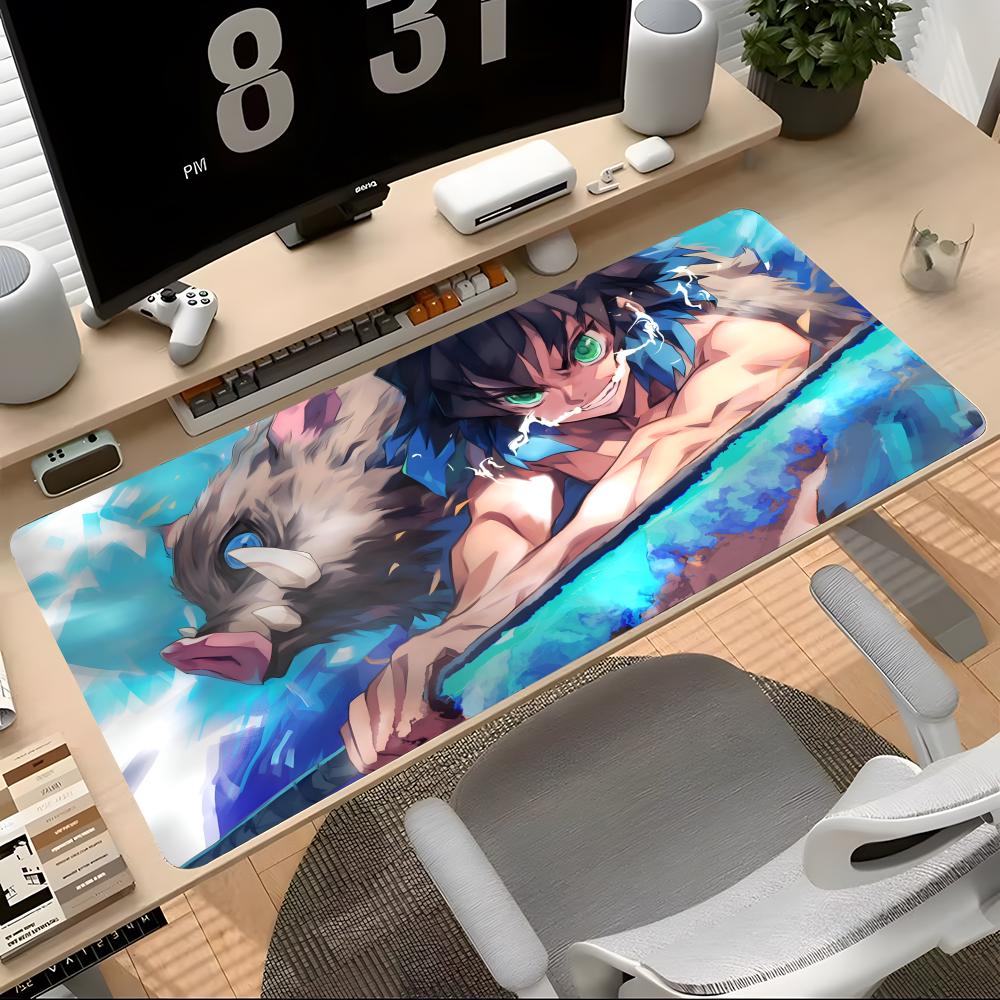 デーモンスレイヤー伊之助ゲーミングマウスパッドマウスパッドラ - Gaming Keyboard Easy To Clean のレビューと価格