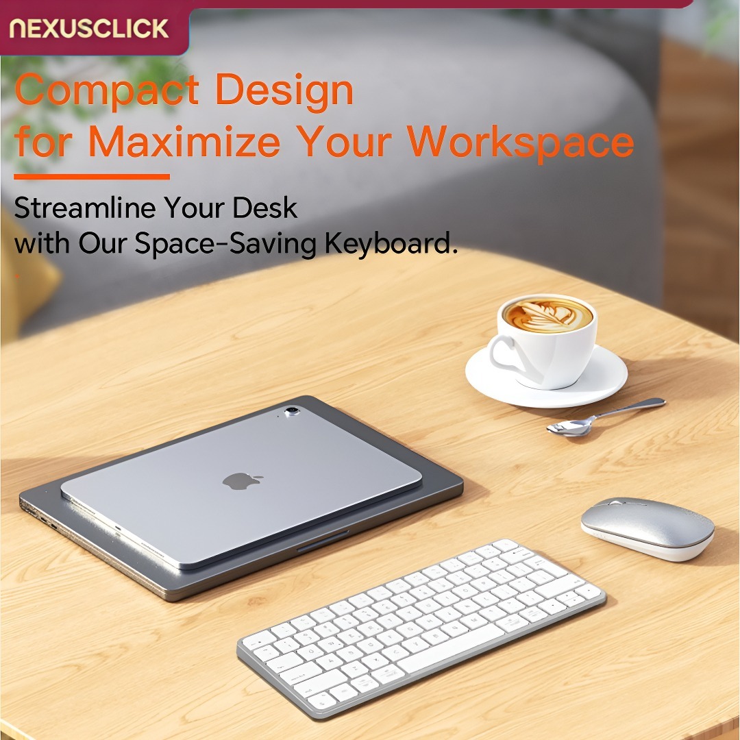 NexusClick ウルトラスリム ワイヤレスキーボードマ - Gaming Keyboard That Is Quiet のレビューと価格