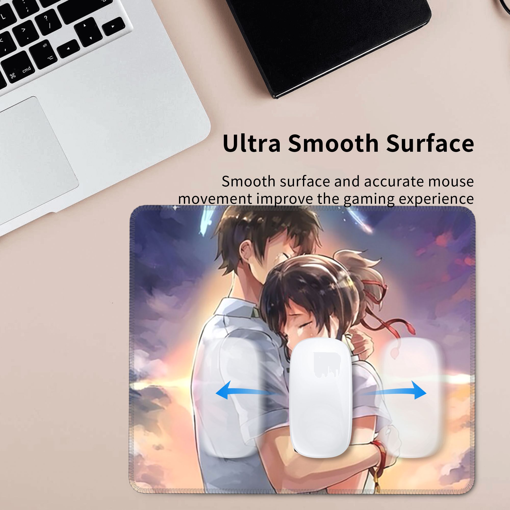 日本アニメ「君の名は」マウスパッドコンピューターキーボードマ - Gaming Keyboard Name のレビューと価格