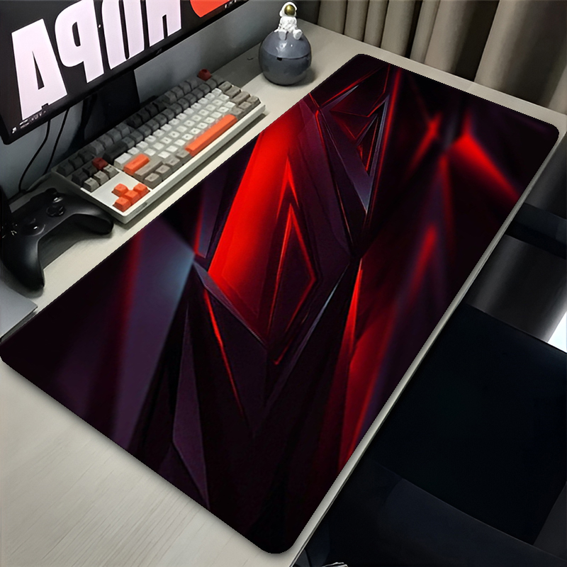 マウスカーペット マウスパッド ゲーマー 3D エッジ コー - Gaming Keyboard And Mouse Pad のレビューと価格