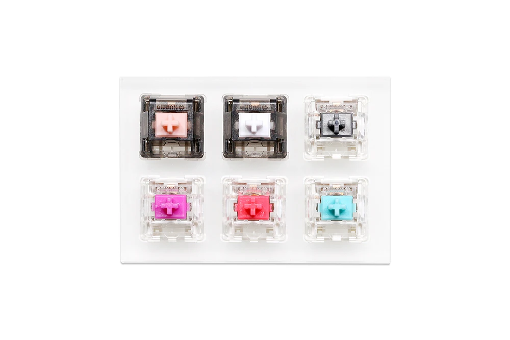 メカニカルキーボード用アクリルスイッチテスター,イエロー,レ - Keyboard Gaming Blue Switch のレビューと価格