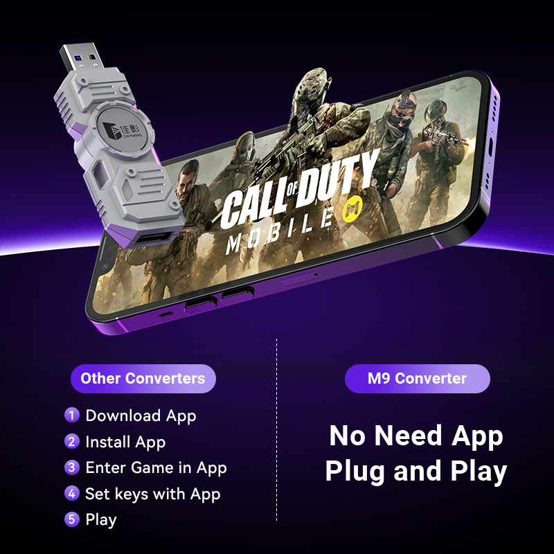 モバイルゲームコンバーターキット Mobilador ゲーマ - Gaming Keyboard And Mouse Converter For Mobile のレビューと価格