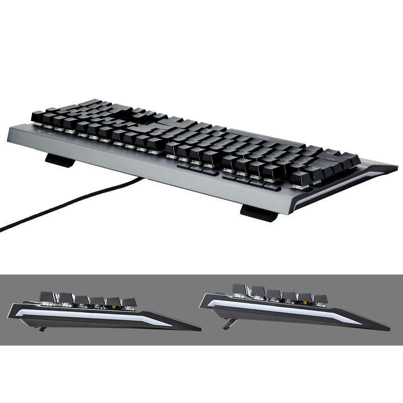 HEXGEARS GK739 ホットスワップ対応デザイン キ - Keyboard Gaming Blue Switch のレビューと価格