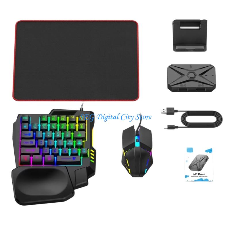 U75B モバイルゲームキーボードマウスアダプターさまざまな - Gaming Keyboard And Mouse Converter For Mobile のレビューと価格
