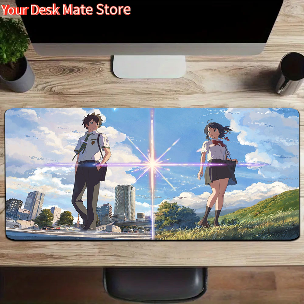 1pc あなたの名前大型マウスパッドコンピュータマットデスク - Gaming Keyboard Name のレビューと価格